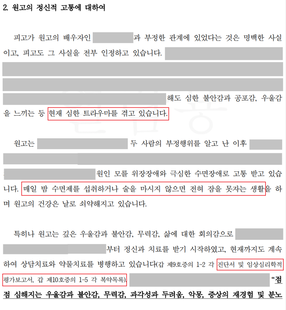 상간자 - 가짜증거 만드는 상간녀 상대 상간자 소송 승소